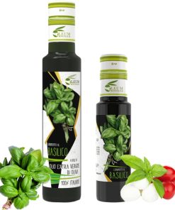Olio EVO aromatizzato al Basilico