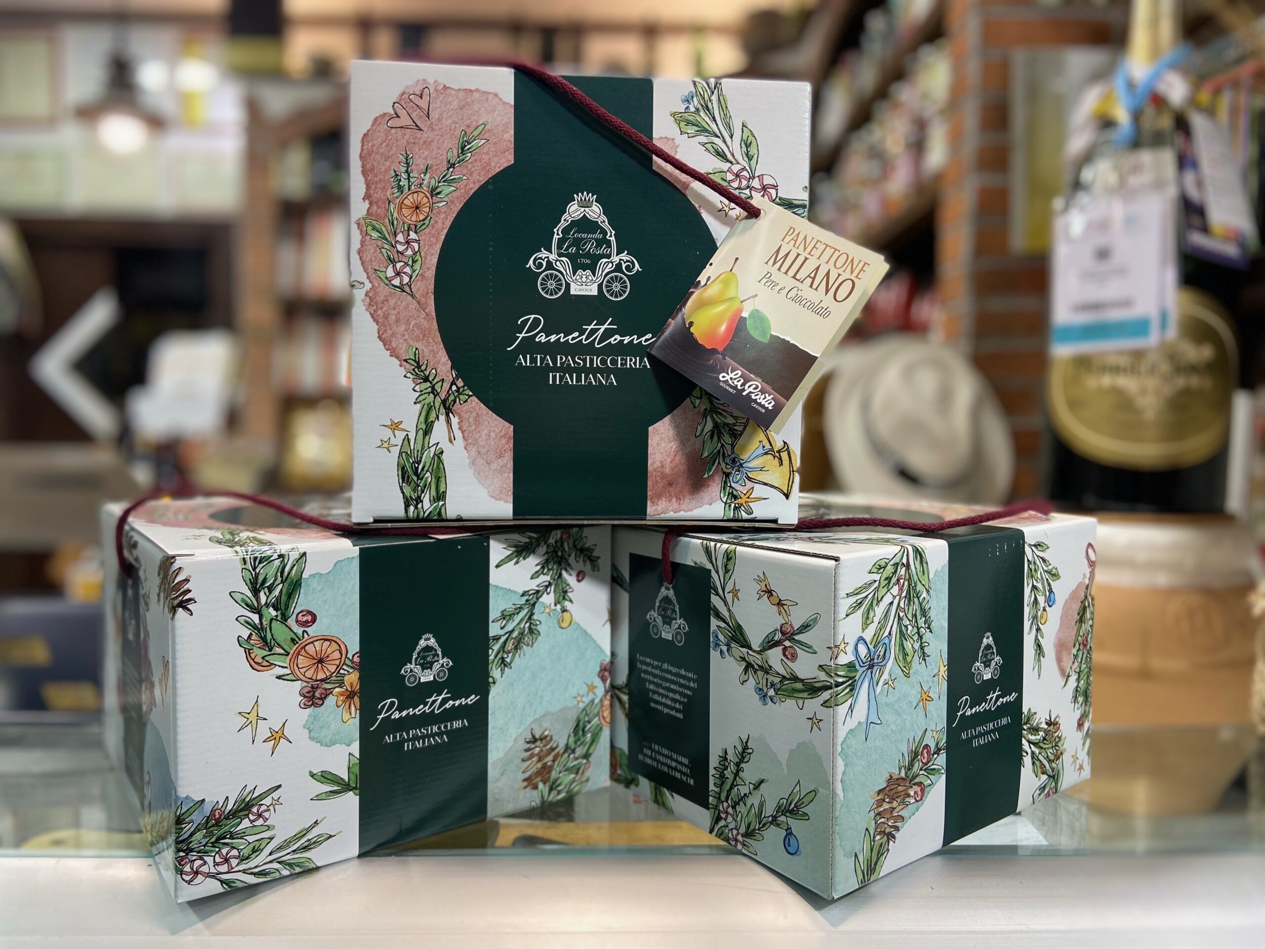 Panettone Uvetta e Cioccolato Locanda la Posta